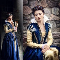 tailoredblue french duchess civil war theatre southern belle dress victorian colonial medieval renaissance dresses hl 286