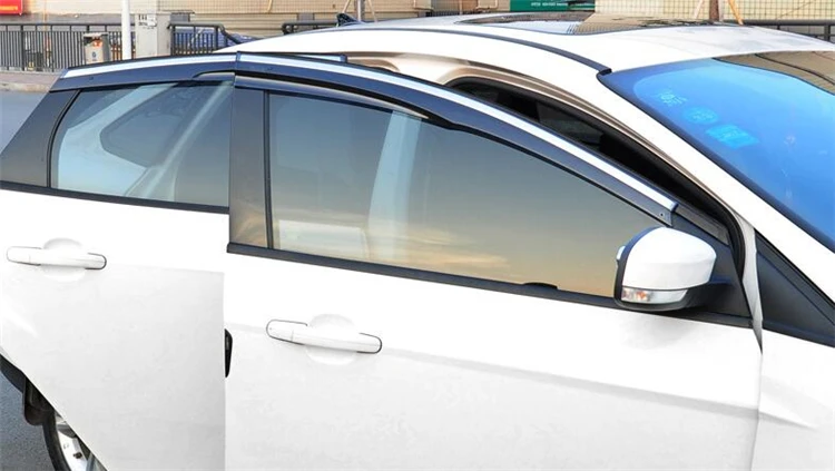 Для Ford focus Window козырек для 2017 Vent Shades Защита от солнца и дождя дефлектор 4 шт./компл.