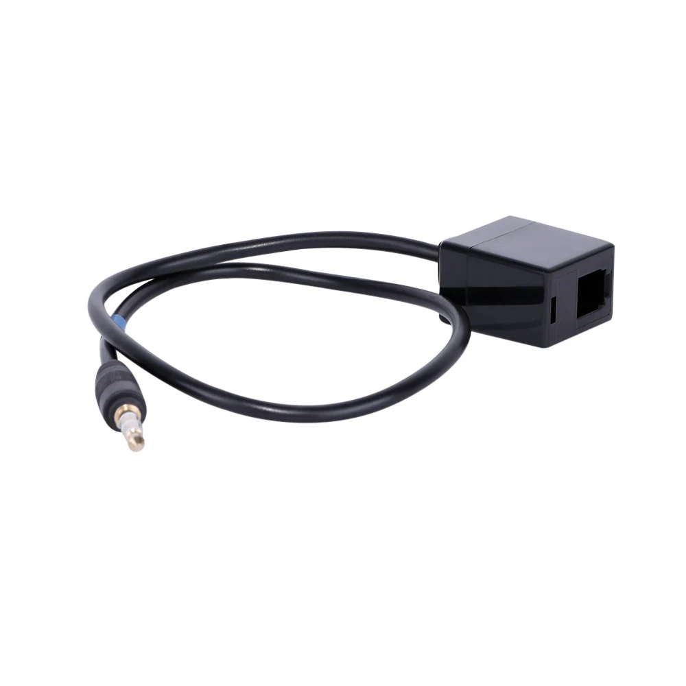 3.5mm Male Plug to RJ9 Female Adapter Extension Cable Telephone Cord |