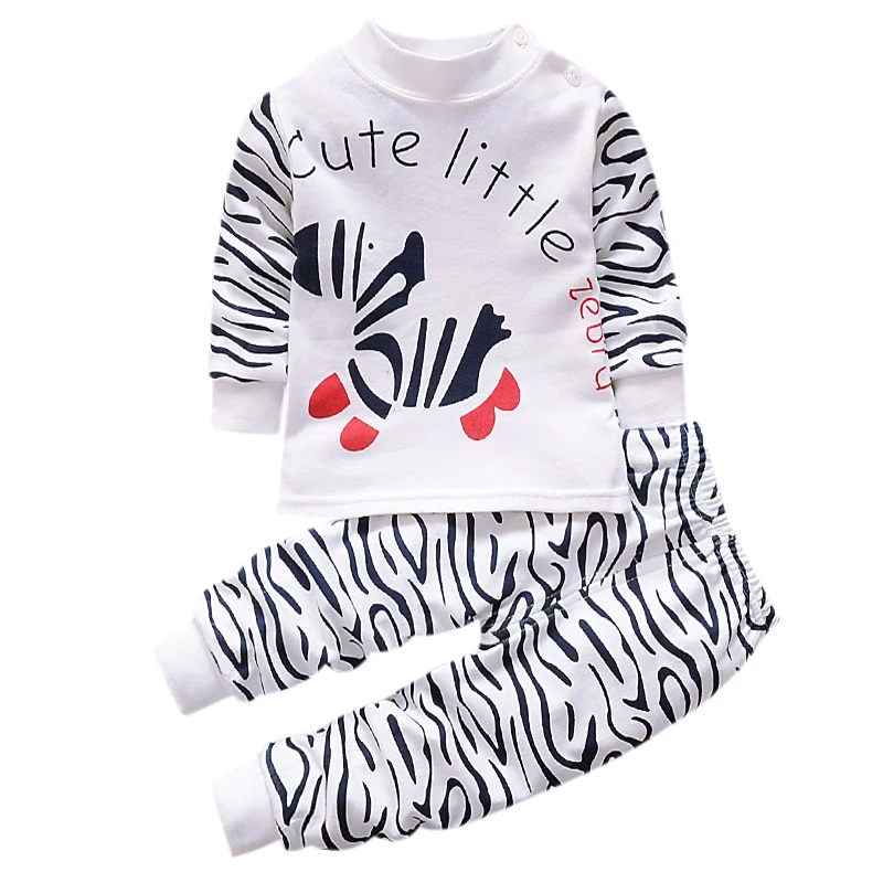 Children's pajamas home sets for boys Pajama graphic Baby clothes children 1 2 3 year girls toddler kids baby clothing | Детская