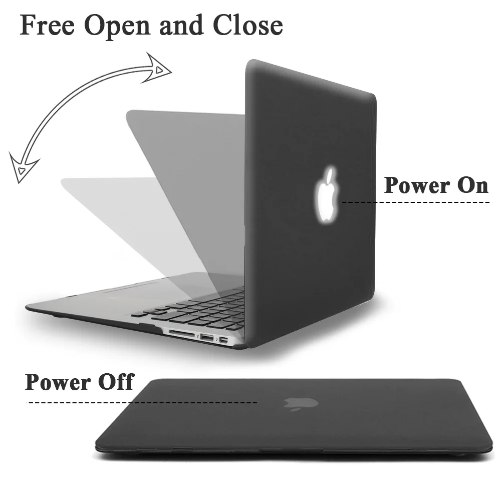 Твердый чехол для Apple MacBook Air Pro Retina 11 12 13 15 13/Pro 15|Сумки и чехлы ноутбуков| |
