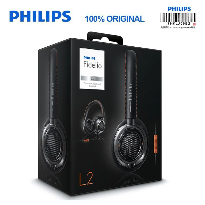 Наушники Philips L2BO HIFI лучшие товары в 2016 году мощный привод 40 мм Длина линии 1 2 м для