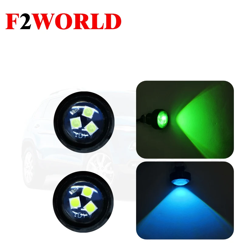 2 шт. идеальных светодиодных супер ярких авто ламп Eagle Eye 3030 3SMD противотуманных фар