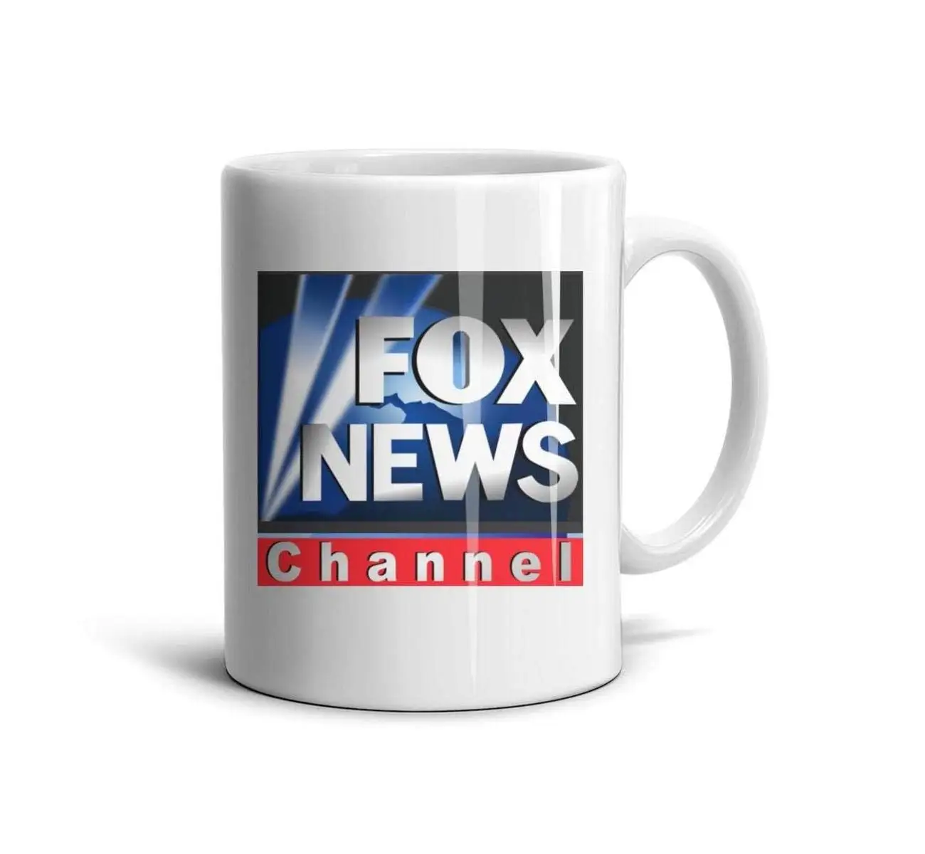 Крутая кофейная кружка с логотипом канала Fox News уникальная керамическая