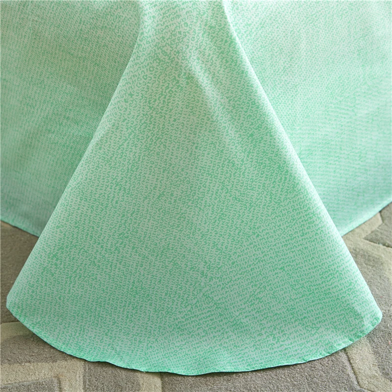 Home Textiles Green Cute Feathers Style 100%Cotton Bedding Sets 4Pcs Of Duvet Cover Bed Sheet Pillowcase King Queen Full Twin | Дом и сад