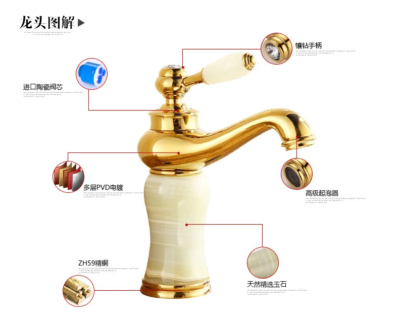 

Free shipping Newly design bowlder bathroom mxier tap for hot cold water antique basing faucet with brass antique mixer tap