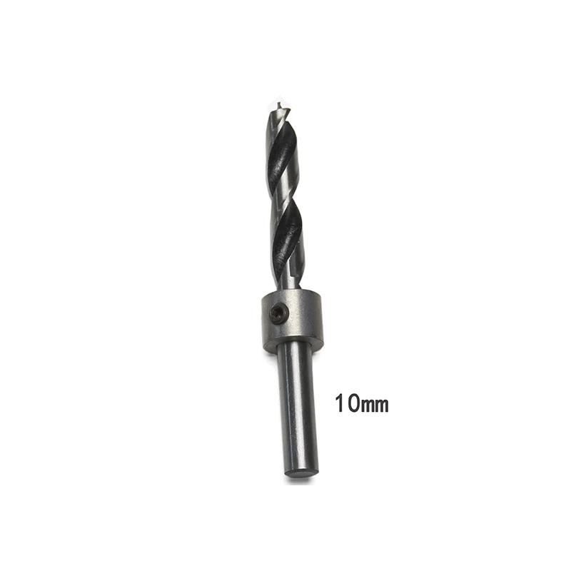 10mm Bit 3 в 1 деревообрабатывающий перфоратор, позиционер, направляющий локатор, столярная система, набор, высокоточный дюбель, джиг, деревообрабатывающий Столярный станок - Цвет: 10mm Bit