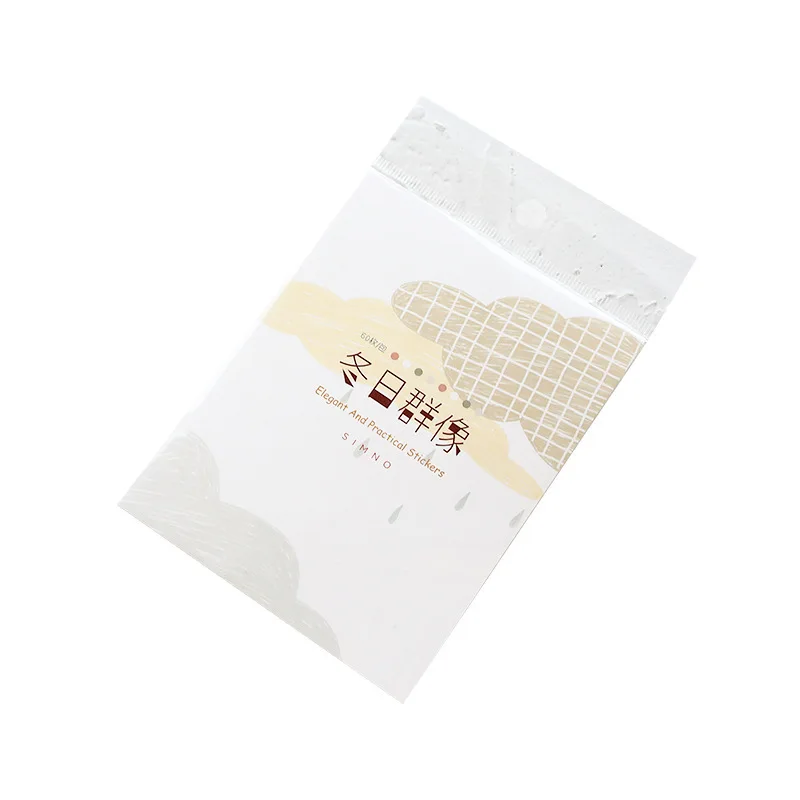 60pcs/1pack Kawaii Stationery Stickers Winter series Diary Planner Decorative Mobile Scrapbooking DIY Craft |