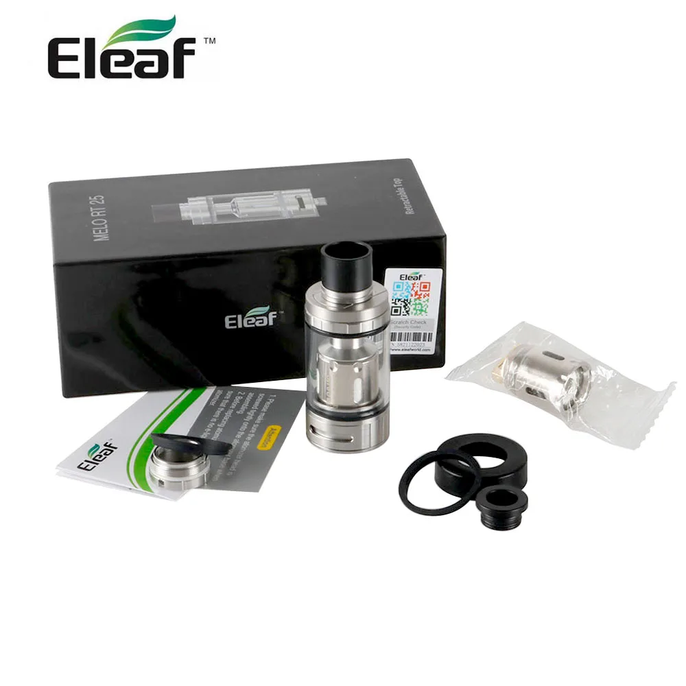 Оригинальный бак Eleaf MELO RT 25 Sub Ohm емкость 4 5 мл выдвижной атомайзер Top fill rdta для