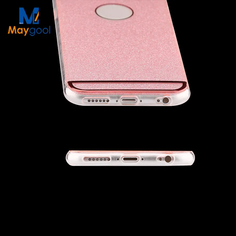 Maygool Bling Телефонные Чехлы для iPhone 6 6S 5 5S 6plus плюс блеск силиконовые мангала Мягкие