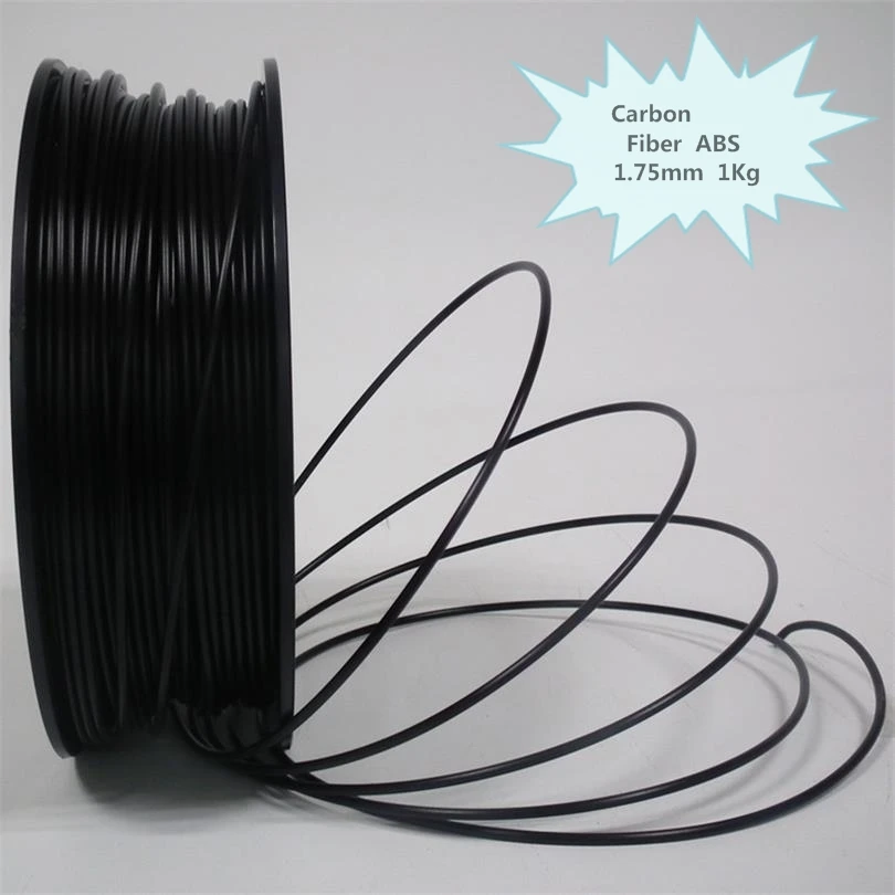 Carbon Fiber ABS 1.75mm 1Kg ABS-CF Upgrading Formula for 3D Printer Consumables loading=lazy
