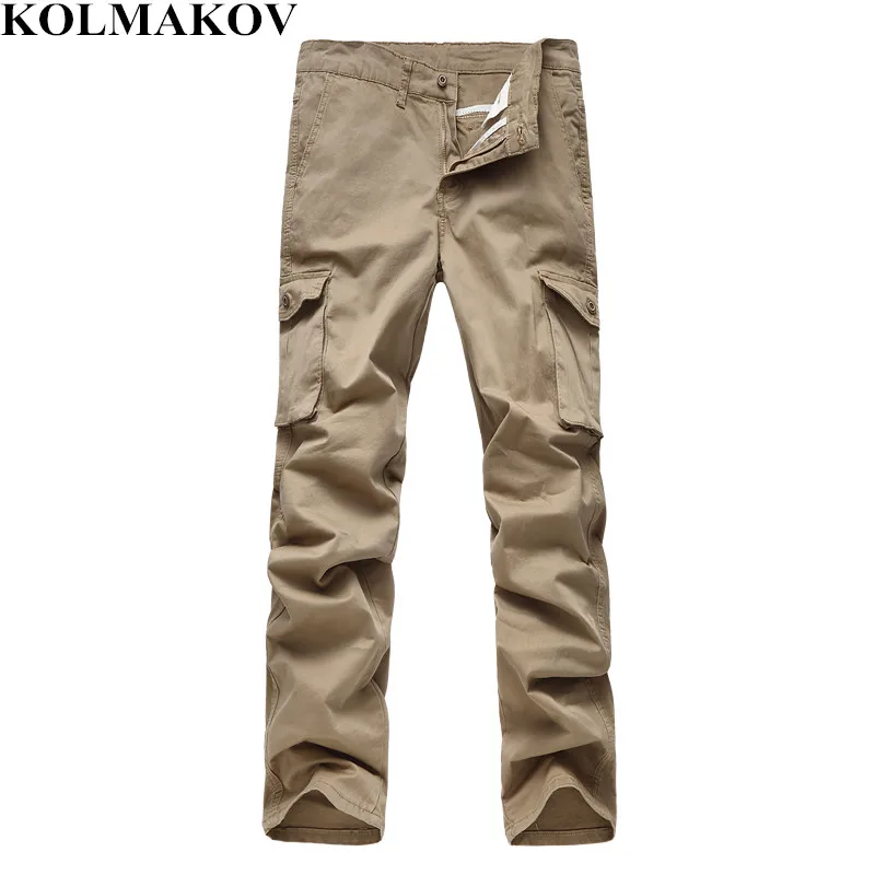 

Мужские брюки-карго KOLMAKOV, длинные брюки-карго в стиле милитари, 2019