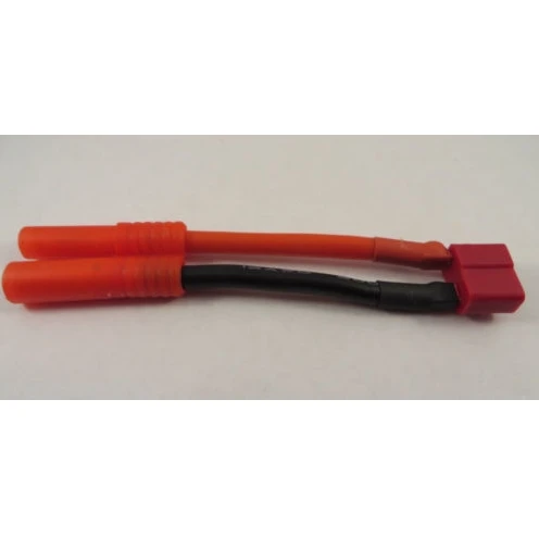 

4mm Bullet Banana Male Plug to T Plug Deans Female connector 12 Gauge Wire Lipo / NiMH ESC