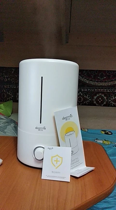 Увлажнитель воздуха xiaomi Mijia deerma 5L, 35 дБ, тихий, Очищающий воздух для помещений с кондиционированием воздуха, офисный, бытовой