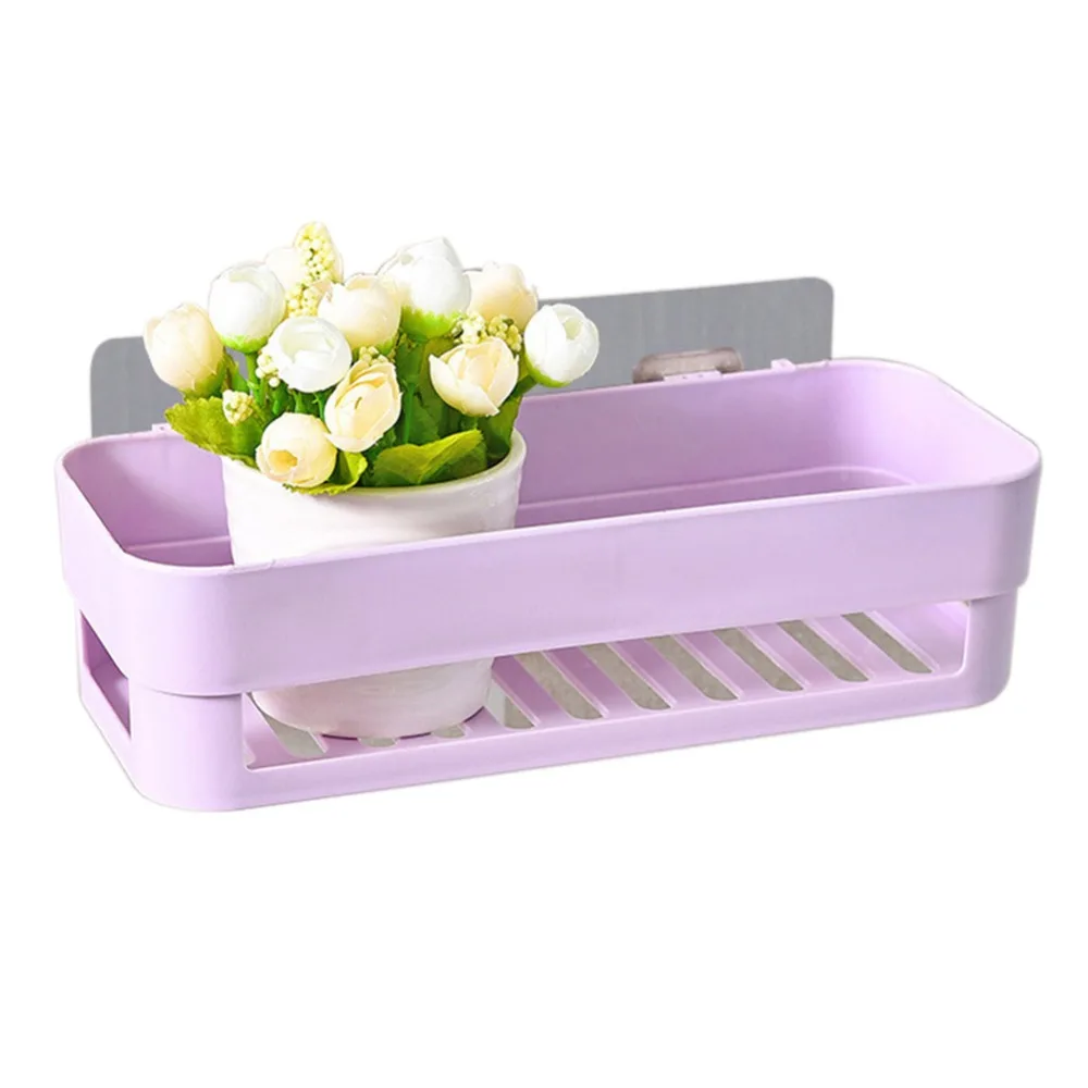 Многофункциональные 5 цветов держатели Настенные Полки для раковины двойная