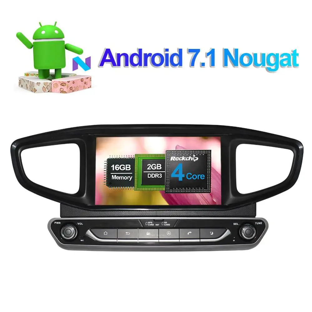 8 дюймовый Android 7 1/8 0 Восьмиядерный 4 Гб ОЗУ автомобильный радиоприемник стерео для