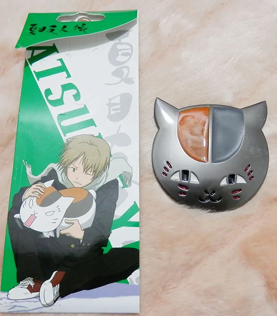 Аниме Нацумэ книга друзей аниме Natsume Nyanko сенсей Брошь Брелок для ключей кукла