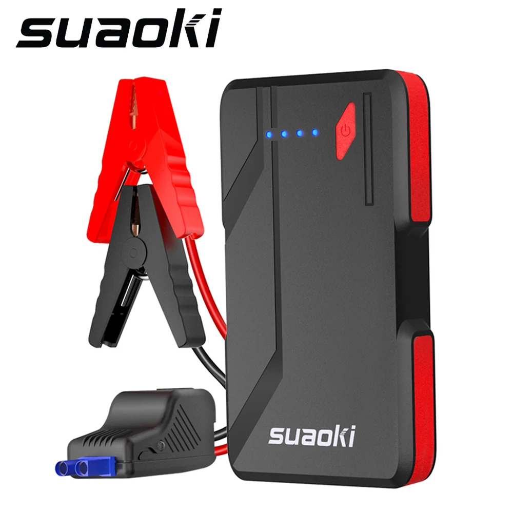 Suaoki P4 портативный внешний аккумулятор 500A пик до 5.0L газ 2.0L дизельные двигатели