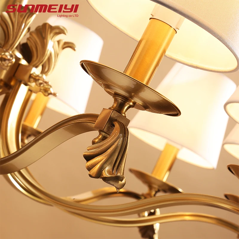 Винтажные Современные светодиодные люстры с лампами сияющая Люстра для гостиной