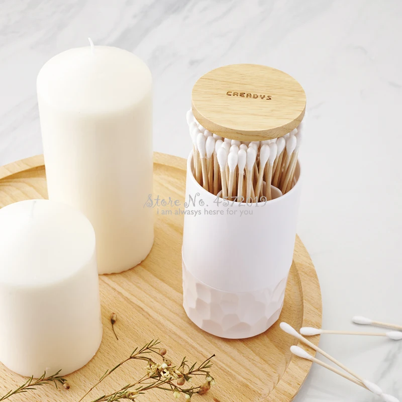 Умный дом Креативный автоматический ватный тампон коробка для хранения ручной