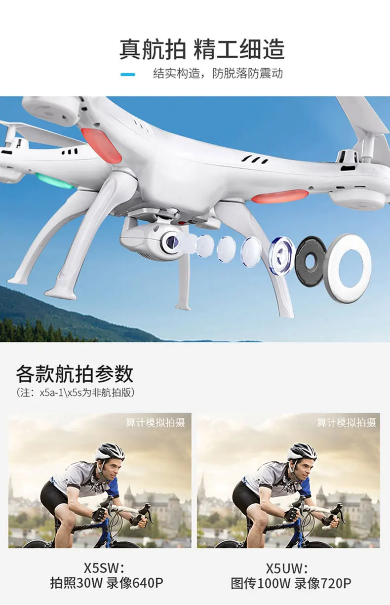5 Вт мини Дроны с камерой HD 0.3MP RC вертолет Безголовый 2,4G 4CH 6-Axis Дистанционное Управление Квадрокоптер Радиоуправляемый Профессиональный Дрон