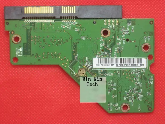 Монтажная плата 2060-701640-002 REV A для ремонта жесткого диска WD 3,5 SATA восстановление данных
