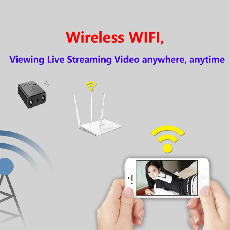 Мини камера видеонаблюдения HD 1080p с поддержкой Wi Fi|Компактные видеокамеры| |