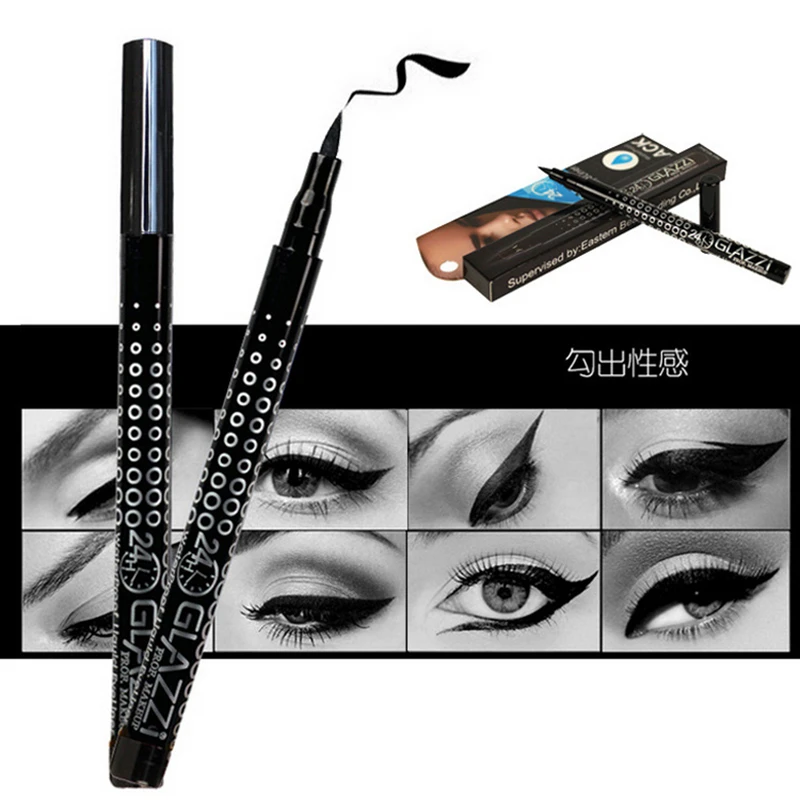 2 мл черная жидкая подводка для глаз Профессиональная карандаш водостойкая