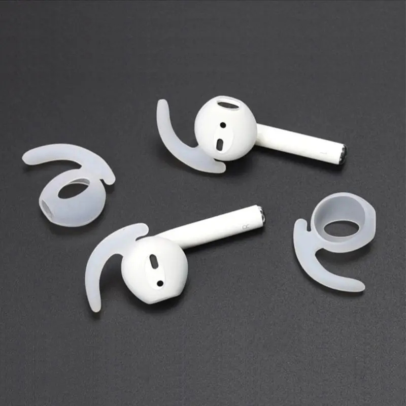 1 пара Мягкие силиконовые насадки для наушников Apple Airpods|Смарт-аксессуары| |