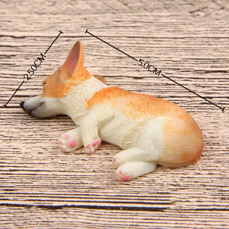3d статуя собаки Corgi фотообои украшение для дома бесплатная доставка|refrigerator