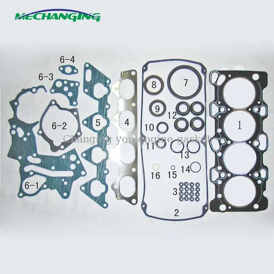4G63K 4G63 SOHC 16 В для MITSUBISHI GALANT V PROTON пердань 2 0 i комплекты восстановления двигателя