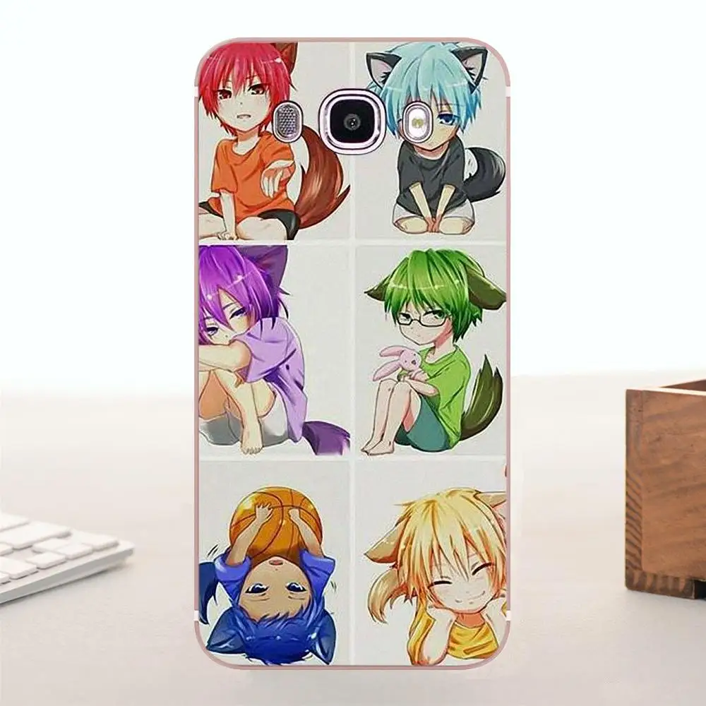 Мягкий узор Розовый Kuroko без корзины Kawaii аниме для Galaxy Alpha Core Note 2 3 4 S2 A10 A20 A20E A30 A40 A50