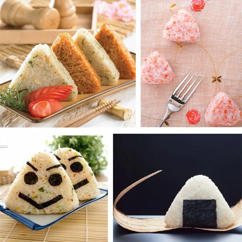 1 шт. треугольные суши плесень Еда-Класс pp рисовые шарики производитель водоросли