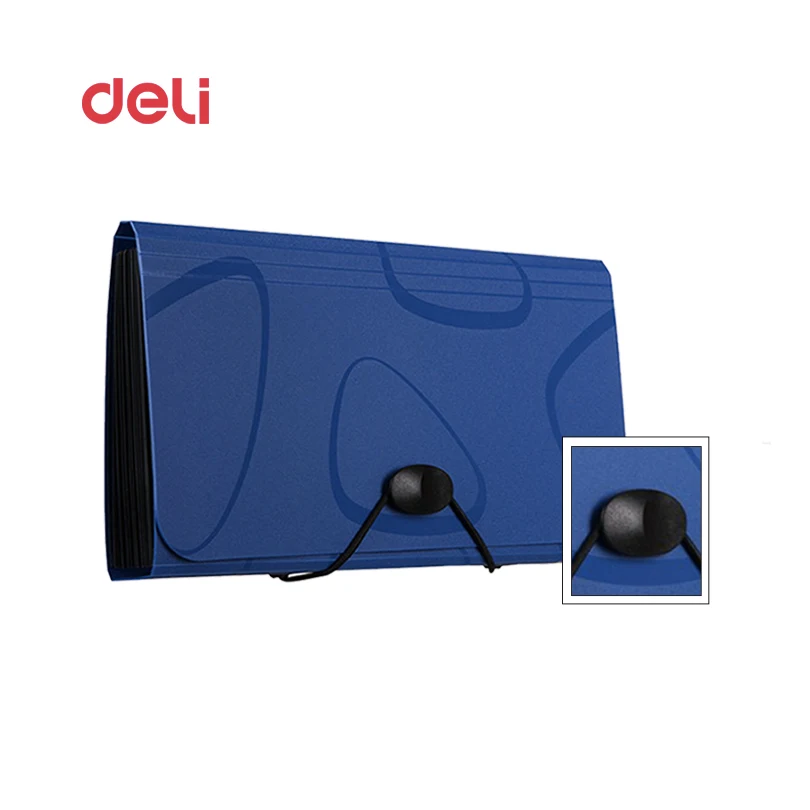 Папка для документов Deli A6 органайзер канцелярская Сумка pp портфель папка деловых