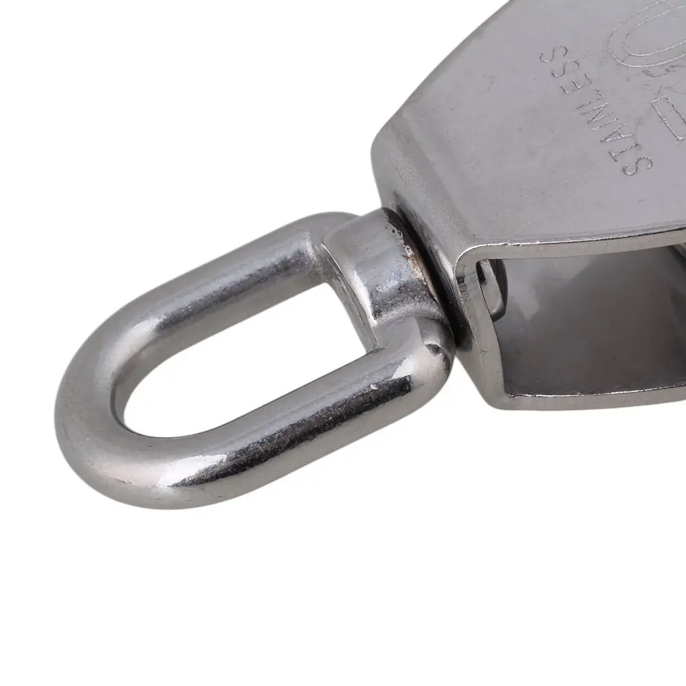 Серебряный M15/M20/M25/M32/M50 из нержавеющей стали 304 Одноколесный поворотный шкив