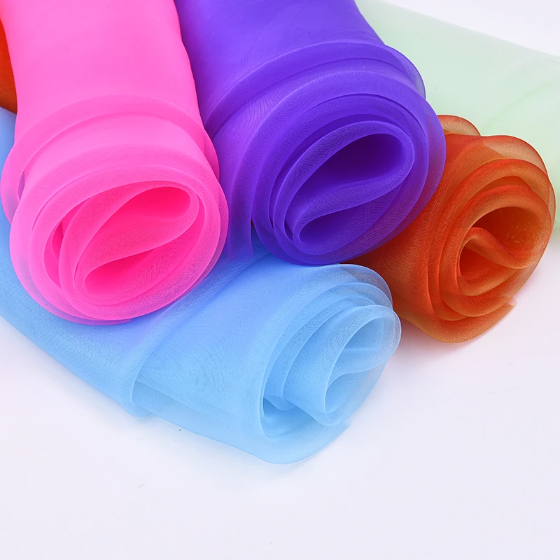 ZYFMPTEX 150x100 см мягкое платье пачка из органзы высокой плотности Ткань Марлевое