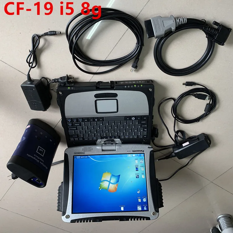 Wifi G/M MDI интерфейс и программное обеспечение GDS 2 Tech2Win на CF 19 8G I5 ноутбук с сенсорным
