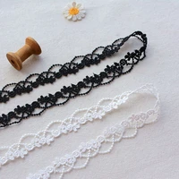 14yardslot width 1 5cm hollowed out flower water solution lace lace handmade apparel skirt necklace home decoration accessories