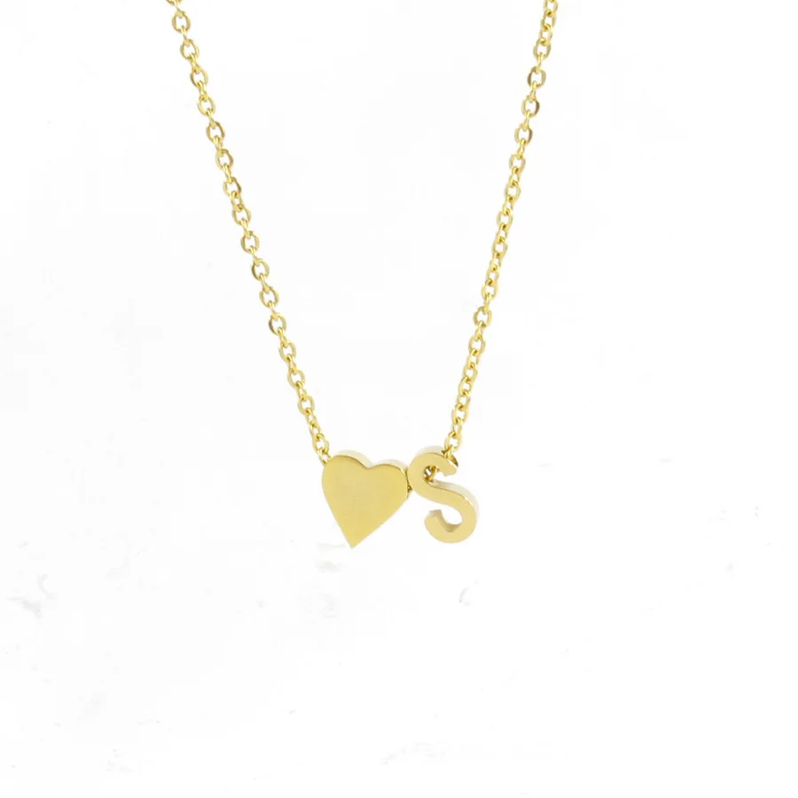 Оригинальные ожерелья с буквой и кулоном для женщин мужчин модные Кулоны из