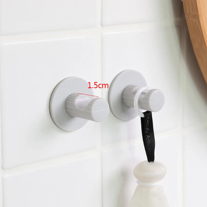 1PC DIY Towel Wall Hook Colorful Space ABS Single Bathroom Kitchen Door Clothes Key Hat Bag Hanger Rack Holder HOT | Дом и сад