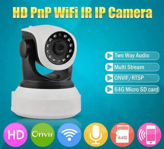 YobangSecurity 720P беспроводная IP камера Wifi Onvif Видеонаблюдение CCTV сетевая WiFi
