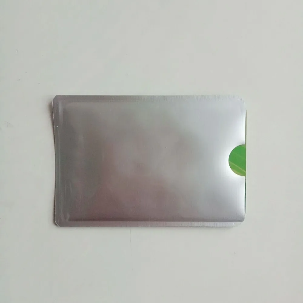 100 шт Анти RFID держатель карты блокировка ID протектор сканирование чехол