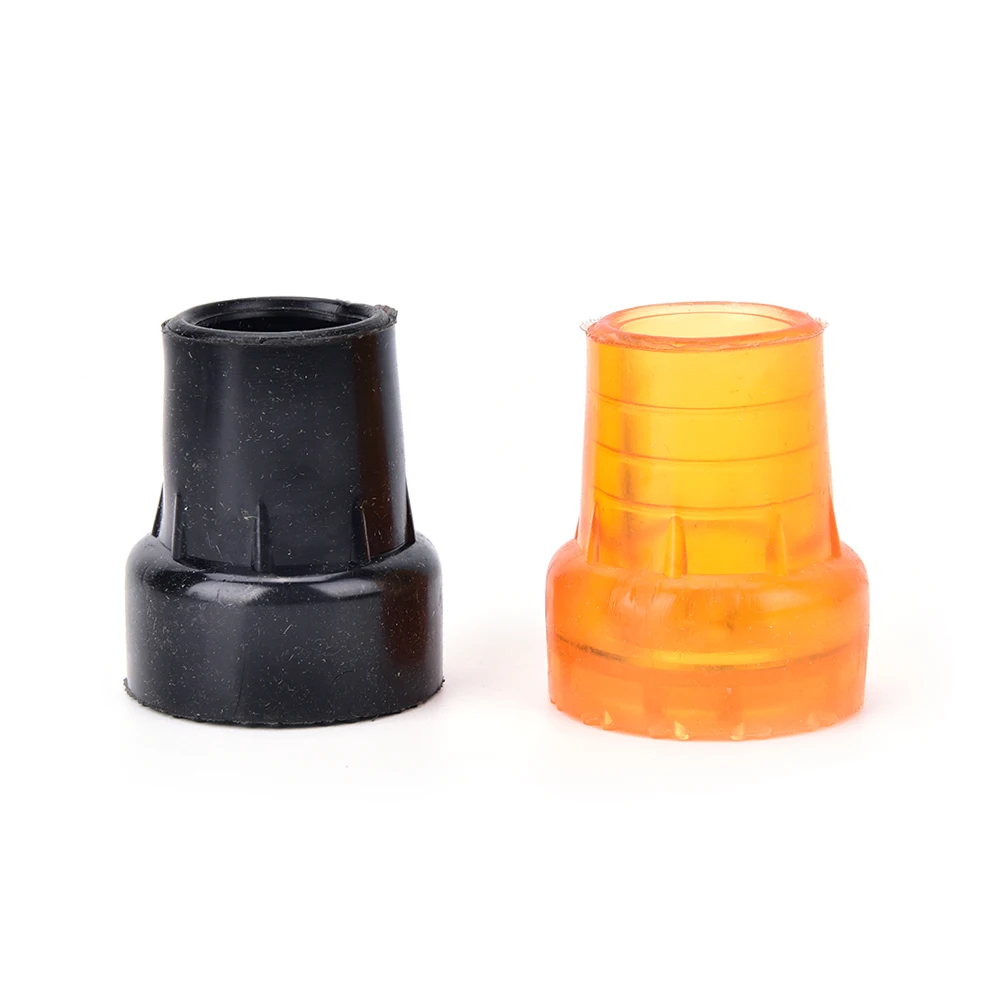 

1PCS Resin Walking Hiking Stick Metal Ferrule Bottom End Cover Cane Crutch Pad Heavy Duty 19mm
