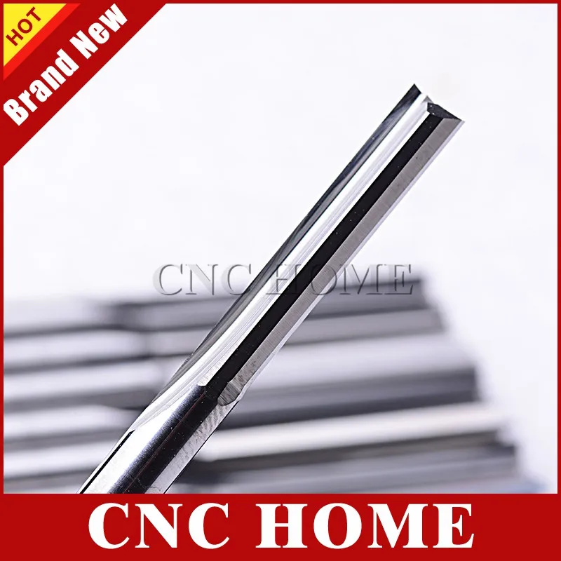 5pcs 4*25MM 2 Flutes Straight Slot Carbide Milling Cutter Foam Cutting Tools CNC Router Bits on Carving Engraving Machine | Инструменты