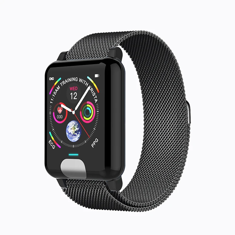 ЭКГ smart band SMART умные спортивные часы фитнес трекер Браслет артериального давления