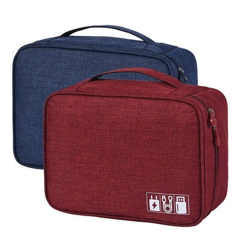 Водонепроницаемая дорожная сумка для хранения электроники USB зарядное