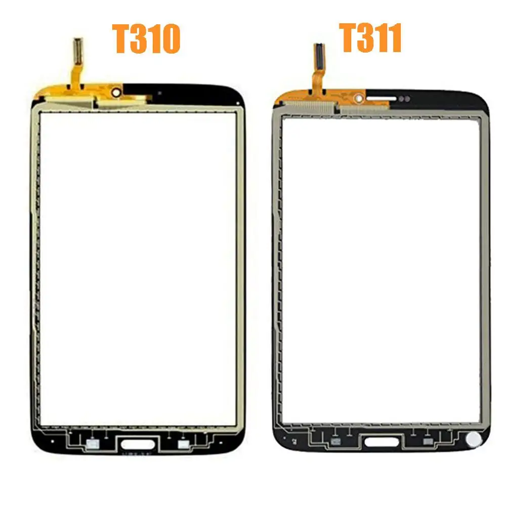 SM T310 T311 спереди Панель для Samsung Galaxy Tab 3 8,0 SM-T310 SMT-311 Сенсорный экран планшета Сенсор Запчасти с ящик для инструментов