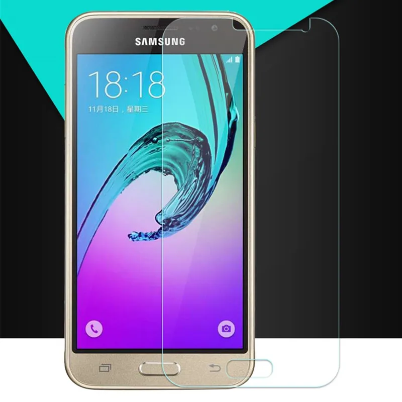 Закаленное стекло для SAMSUNG Galaxy J3 2016 Защитная крышка экрана 5 дюймов 9H J300 J310 J320