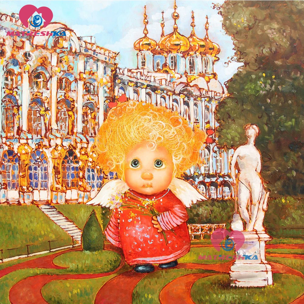 5d алмазная живопись новые поступления вышитый бриллиантами Ангел Алмазная