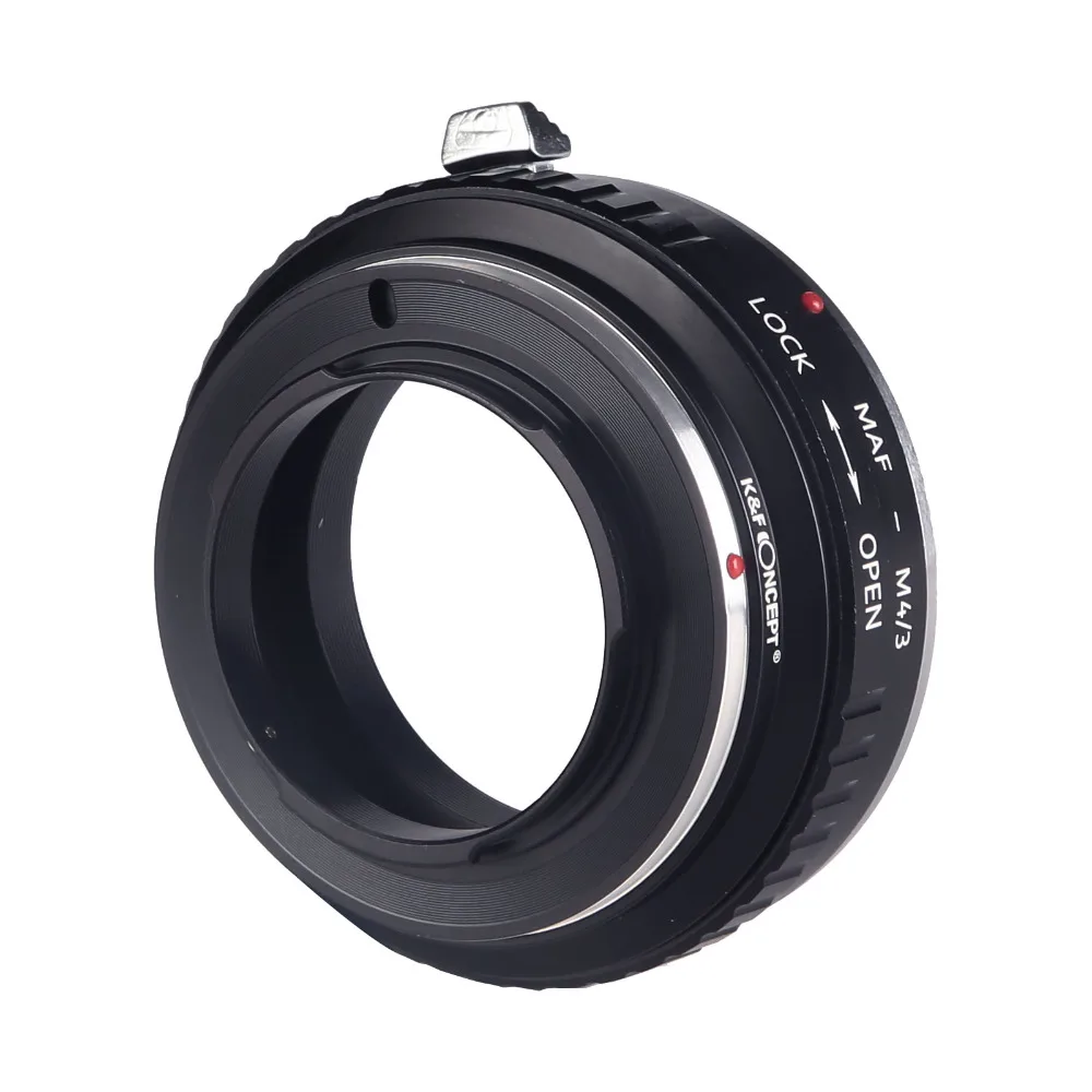 K&F CONCEPT New AF-M4/3 lens adapter ring For SONY A AF Alpha Minolta MA to MICRO 4/3 FOUR THIRDS m4/3 camera | Электроника